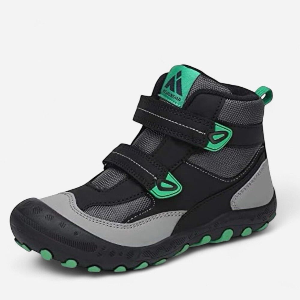 Mishansha Waterproof Hiking Boots ‎ Boys 5Y Outdoor Trekking Trail Walking Shoes